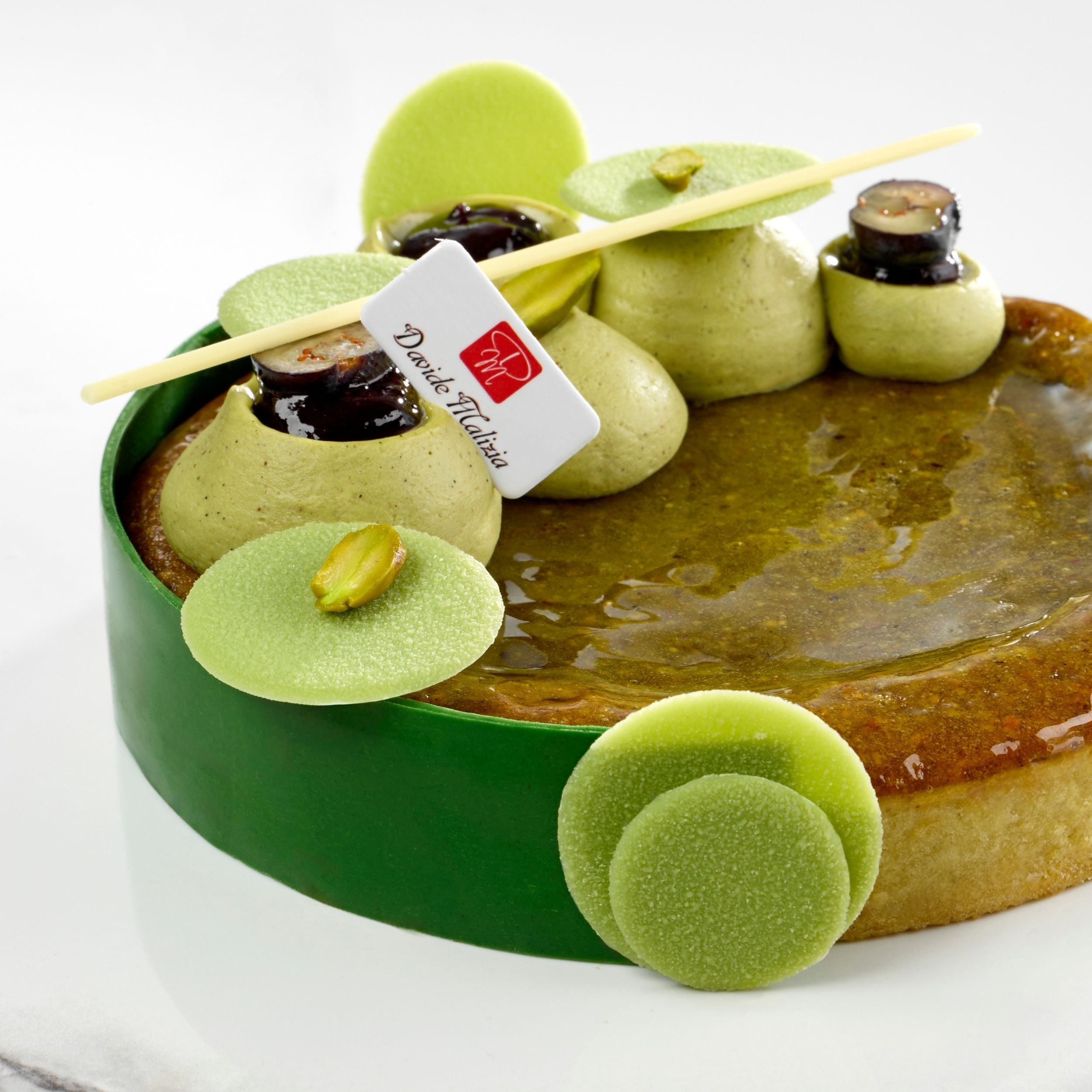 Smeraldo e Rubino, creazione di Davide Malizia con Fruttidor Mora di gelso, Cassis e Sambuco